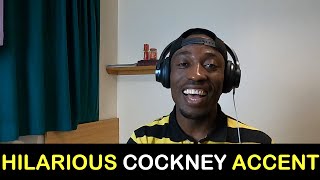 African Reacts to London Cockney Accents [upl. by Inaoj]