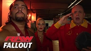 Nikolai Volkoff joins Rusev amp Lana  Raw Fallout  Sept 8 2014 [upl. by Oslec936]