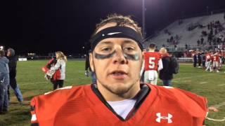 Parkland footballs Hohman talks district playoff win over Easton [upl. by Atelra]