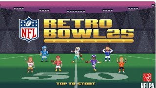 Playing Nfl retro bowl 25 [upl. by Trimmer]