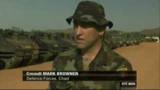 Irish Special Forces Elite Army Ranger Wing in Chad RTÉ News [upl. by Lainahtan]