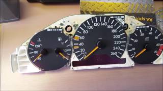 Mercedes E Class W210 Single display pixel repair [upl. by Victor]