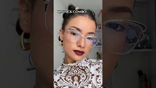 Lip combo con productos colombianos 👌🏻 lipstick lips lipgloss lipcombo hack beauty tutorial [upl. by Ellehctim]