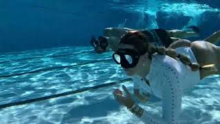 i went to a crossfit class UNDERWATER Deep End Hawaii VLOG [upl. by Ennaeirb]