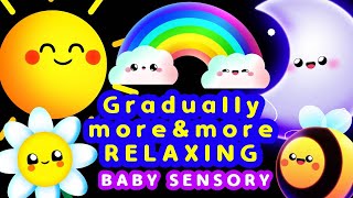 Baby Sensory  Bedtime calming video  Infant visual Stimulation [upl. by Hinckley]