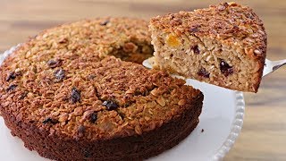 Easy and Healthy Oatmeal Cake Recipe [upl. by Olva]