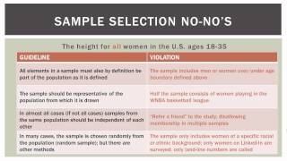 Statistics 101 Population vs Sample Data [upl. by Ernesto85]