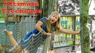 Ultimate Treehouse Tour with the Assistant and Funny Dogs Wiggles and Waggles [upl. by Rosamond666]