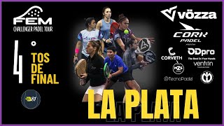 4tos de final  3er Etapa FEM Challenger Padel Tour  La Plata [upl. by Hedda]