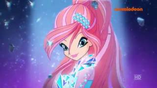 Nickelodeon HD Winx Club Tynix Transformation from 7x15  3 Languages Russian Polish Turkish [upl. by Sucam]