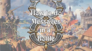 Ultima Online  How To Do Messages in a Bottle [upl. by Ynos]