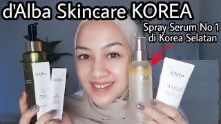 dAlba review  skincare korea terbaik  dAlba spray serum korea [upl. by Bibah]