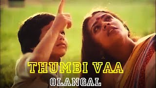 Thumbi Vaa Thumbakudathin  Olangal 1982  Video Song  Ilayaraja  Janaki  Remastered [upl. by Annaor]