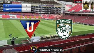 Liga vs Orense  Formato Radio [upl. by Oneil928]