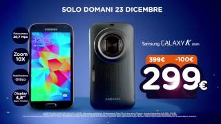 Spot  Unieuro Natalissimi  Samsung Galaxy K zoom [upl. by Wilkison]