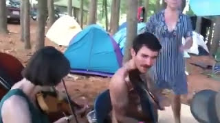 Ducks on a Millpond  Ira Bernstein Becky Hill Miss Moonshine Mt Airy Fiddlers Convention [upl. by Aihsem356]