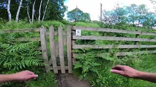 STC  Hathersage Hilly  Run Route  Time Lapse [upl. by Berey]