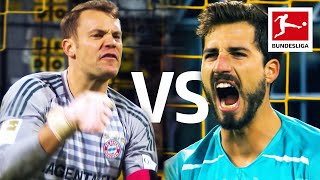 Manuel Neuer vs Kevin Trapp  Goalkeeping Greats Go Head to Head [upl. by Aisekal]