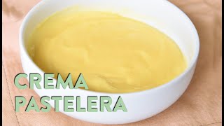 Como hacer la mejor crema pastelera [upl. by Martina593]