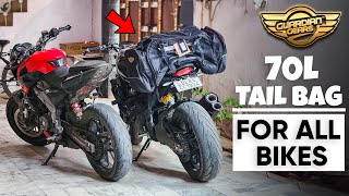 Spiti Roadtrip K Liye Finally New Bag  Guardian Gears 70L Tail Bag [upl. by Belak857]