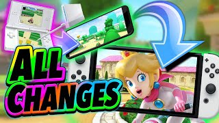 All Peach Gardens Differences Over the Years  Mario Kart 8 Wave 3 DLC [upl. by Sky]