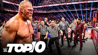 Top 10 moments from Royal Rumble 2023 WWE Top 10 Jan 7 2024 [upl. by Lourdes844]