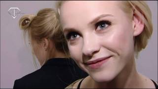 fashiontv  FTVcom  GINTA LAPINA MODEL TALKS F W 1011 [upl. by Nyrahtak468]