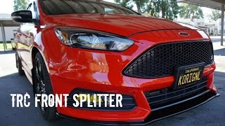 Triple R Composites Front Lip For The 20152016 Focus ST [upl. by Trueman]