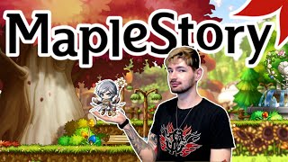 I Tried MapleStory for the FIRST TIME [upl. by Enelyt660]