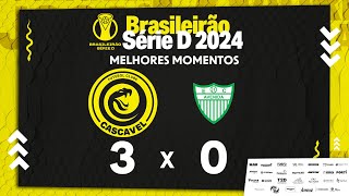 CASCAVEL 3 x 0 AVENIDA  BRASILEIRÃO SÉRIE D  2ª FASE [upl. by Stringer]