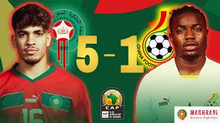 CAN U23  Résume du match Maroc U23 vs Ghana U23 [upl. by Adamis344]