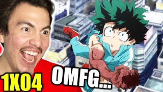 START LINE  My Hero Academia Season 1 Episode 4 REACTION [upl. by Cecilla]