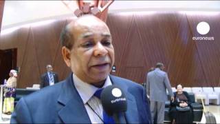 African Union noncommittal on Gaddafis future [upl. by Nnylidnarb]