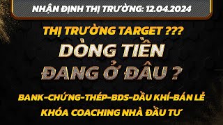 Chứng khoán hôm nayNhận định thị trường124 DÒNG TIỀN ĐANG Ở ĐÂU [upl. by Ainirtac]