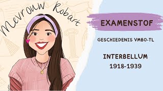 Examen  MAVO 4  Geschiedenis  Interbellum 19181939 [upl. by Kier]