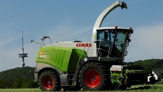 Grünroggenernte mit CLAAS Jaguar 940 vom Agrarservice Blome [upl. by Lowenstein951]