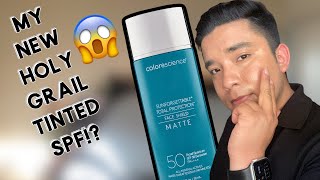 Colorescience Face Shield MATTE SPF 50  Wear Test [upl. by Atiner138]