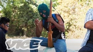 Mexican Vigilantes Stand Up Against Crime [upl. by Cerallua]