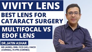 VIVITY Lens  Best Lens for Cataract Surgery  Alcon Vivity Edof IOL  Vivity Edof Vs Trifocal IOL [upl. by Dove500]