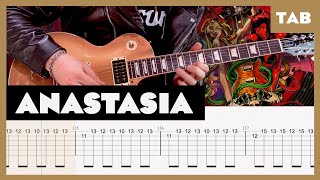 Slash  Anastasia  Guitar Tab  Lesson  Cover  Tutorial [upl. by Nawj237]