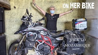 My Round the World Journey on a Motorcycle Starts Again in Mozambique Ep 94 [upl. by Nayk]