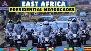 10 Most Impressive East African Presidential Motorcades 2024 [upl. by Eikram]