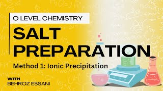 Salts 2 – Insoluble Salt Precipitation [upl. by Flemings]