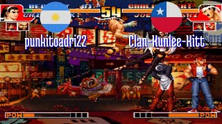 FT5 kof97 punkitoadri22 AR vs ClanKunleeKitt CL King of Fighters 97 Fightcade Oct 31 [upl. by Devan339]