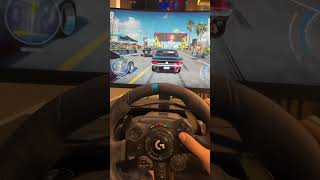 Logitech G923 True Force racing Wheel With Need For Speed Heat On Playstation 5 logitechg923 ps5 [upl. by Yentuoc]