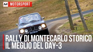 RALLY MONTECARLO HISTORIQUE 2020  BEST OF DAY 3 [upl. by Case]