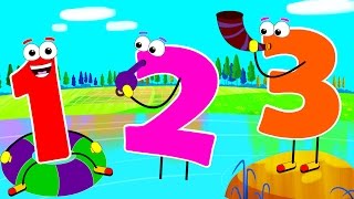 Numbers Song for Children  Learn Counting 1 to 10 by Teehee Town [upl. by Claudetta465]