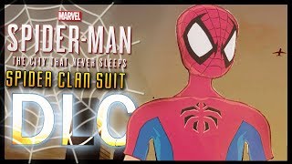 Marvels SpiderMan DLC SpiderClan Suit Mangaverse Spiderman [upl. by Ecinaj725]