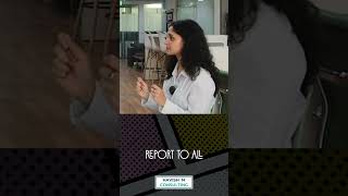 Neha Jha  Presenting Internship Report in Placements [upl. by Noyes]