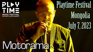 Motorama  Live at Playtime Festival Ulaanbaatar Mongolia 20230707 [upl. by Henden]